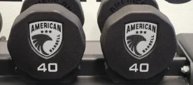 10-Sided Urethane Dumbbells | American Barbell (DBAB4-10-SET)