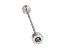 Intek Delta Series Stainless Steel Fixed Barbell Set