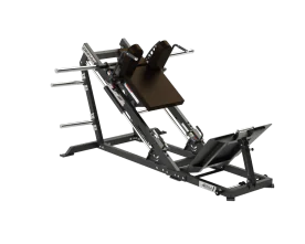 Defiant Strength 35-Degree Linear Hack Squat Machine by TKO, Showcasing its Durable and Ergonomic Design