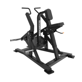 TKO Defiant Strength Iso-Lateral Vertical Row Machine, Featuring Independent Diverging Arms, Dual Grip Handles, Adjustable Seat, and Weight Storage Horn for Back Strength Training