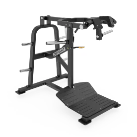 Defiant Strength Squat Machine by TKO (DS-1020), Featuring Dual Platforms, Self-Aligning Shoulder Pads, and Weight Storage Horns for Versatile Lower-Body Strength Training
