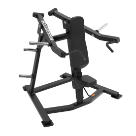 Defiant Strength Iso-Lateral Shoulder Press | TKO (DS-1013) with Ergonomic Seat, Dual Grip Handles, and Weight Storage Horns for Upper Body Workouts