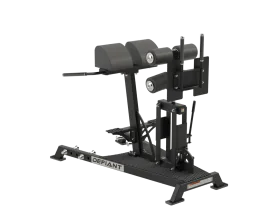 Defiant Strength Glute/Ham Developer by TKO, Highlighting the Adjustable Footplate and Padded Support System