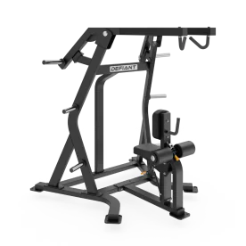 Defiant Strength Iso-Lateral High Row | TKO (DS-1007), Featuring Adjustable Components and Ergonomic Design for Back Muscle Development