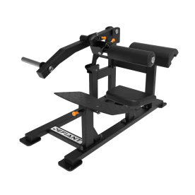 Defiant Strength Hip Thruster | TKO (DS-1022) Featuring a Padded Bench, Walk-Through Design, and Elastic Band Hooks for Glute and Lower Body Strength Training