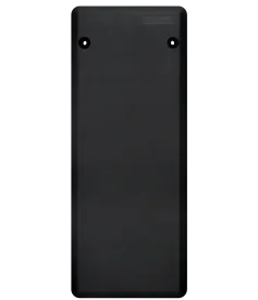 FitnessMats XL FITXL Anti-Fatigue Gym Mat by WellnessMats shown in 66" x 26" x 5'8" Black is engineered to suspend body weight, reducing stress on feet, knees, hips, and lower back during workouts
