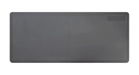 Folding FitnessMat | WellnessMats (FITFOLD) Gray Mat With Beveled Edges and Smooth Surface, Featuring ADA Compliance and Anti-Fatigue Joint Relief for Exercises
