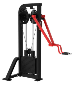 Muscle D Fitness Classic V2 Selectorized Standing Lateral Raise Machine S-CV2-SLR with 150 lb. Weight Stack