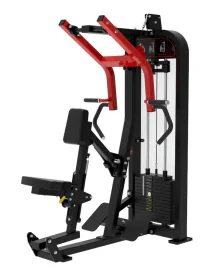 Muscle D Fitness Classic V2 Selectorized Seated Row Machine S-CV2-SR with 200 lb. Weight Stack