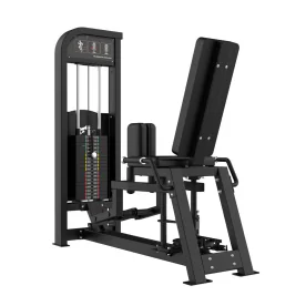 Muscle D Fitness Excel Selectorized Inner/Outer Thigh (S-EX-IOT) — Commercial Dual-Function Thigh Machine with 150 lb. Weight Stack for Adductor and Abductor Training