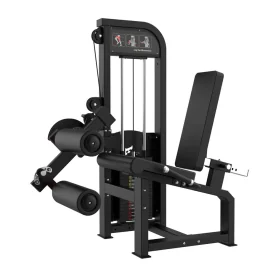Muscle D Fitness Excel Selectorized Leg Extension/Seated Leg Curl (S-EX-LESLC) — Commercial Dual-Function Leg Machine with 200 lb. Weight Stack for Quads and Hamstrings