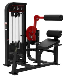 Muscle D Fitness Classic V2 Selectorized Back and Ab Combo Machine S-CV2-BAC with 200 lb. Weight Stack
