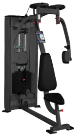 ProMaxima Raptor P-1400 Butterfly Contractor Pec Dec Machine with 225 lb. Selectorized Weight Stack and Adjustable Seat