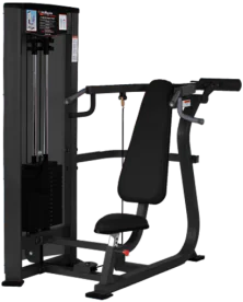 ProMaxima Raptor P-2000 Selectorized Seated Shoulder Press Machine with 225 lb. Weight Stack and Multi-Position Handles
