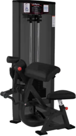 ProMaxima Raptor P-3000 Seated Bicep Curl Machine with 150 lb. Selectorized Weight Stack and Ergonomic Handles