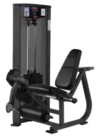 ProMaxima Raptor P-5100 Selectorized Leg Extension Machine with 300 lb. Weight Stack, Adjustable Range of Motion, Sliding Seat, and Oversized Footplate for Quad Training