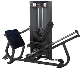 ProMaxima Raptor P‑5600 30‑Degree Angled Leg Press, Selectorized 400‑lb Weight Stack, Large Foot Platform and Adjustable Seat—Commercial Leg Press Machine from IRON COMPANY