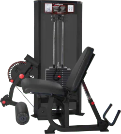 ProMaxima Raptor P‑5800 Leg Extension/Prone Leg Curl Combo Machine — Selectorized 225‑lb Weight Stack, Adjustable ROM, Commercial Quad and Hamstring Training Equipment