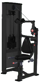 ProMaxima Raptor P‑8000 Selectorized Neck Machine with 75‑lb Stack, 5‑lb Increments, Adjustable Head Pads and Cam‑Driven Motion for Commercial Gyms
