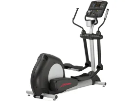 Refurbished Life Fitness Integrity Series Elliptical Cross-Trainer with 18-Inch Stride and Oversized Non-Slip Pedals for Full-Body Low-Impact Cardio Workouts