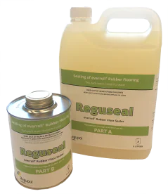 Reguseal Two-Pack Water-Based PU Sealer Kit for Everroll Rubber Flooring Protection