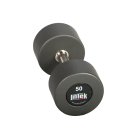 Hybrid Cerakoted Solid Steel Dumbbells | Intek (HDBSL) available on IRON COMPANY GSA Contract 47QSMA22D08NN and ideal for gyms and government buyers.