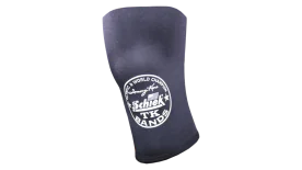 Schiek 1140 Neoprene Compression Knee Bands – 1/4-Inch Thick Knee Sleeves for Support, Stability, and Protection During Weightlifting and Training