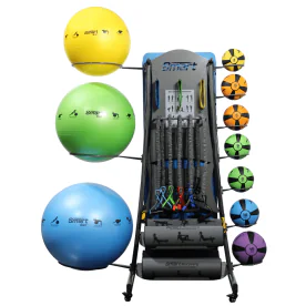 Self-Guided SMART Commercial Fitness Package - Elite | Prism Fitness Group (400-150-161) Featuring Stability Balls, Medicine Balls, Foam Rollers, Exercise Mats, Sleeved Tubing, Resistance Bands, and Jump Ropes