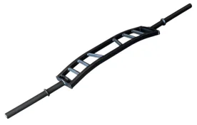 IRON COMPANY CMG Cambered Multi-Grip Swiss Bar with Multiple Grip Positions and 48 mm Sleeves