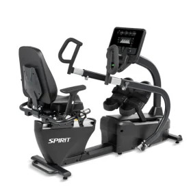 Spirit Fitness CRS800S Commercial Recumbent Stepper with Swivel Seat