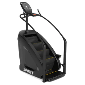 Spirit Fitness CSC900-BLK Full Commercial StairClimber with Revolving Steps