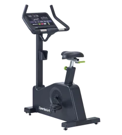 SportsArt C565U Essentials Upright Cycle – a Self-Powered, Commercial-Grade Exercise Bike with an Ergonomic Design, Adjustable Seat, and Oversized Pedals for a Smooth and Comfortable Ride