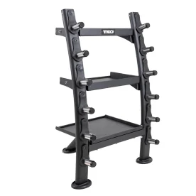 TKO 848ACR-BK Commercial Cable Attachment Rack in Matte Black