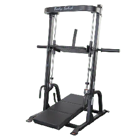 Vertical Leg Press | Body-Solid (GVLP) Compact and Durable Leg Press for Home and Gym Use, Featuring a Non-Slip Foot Plate and Padded Seat