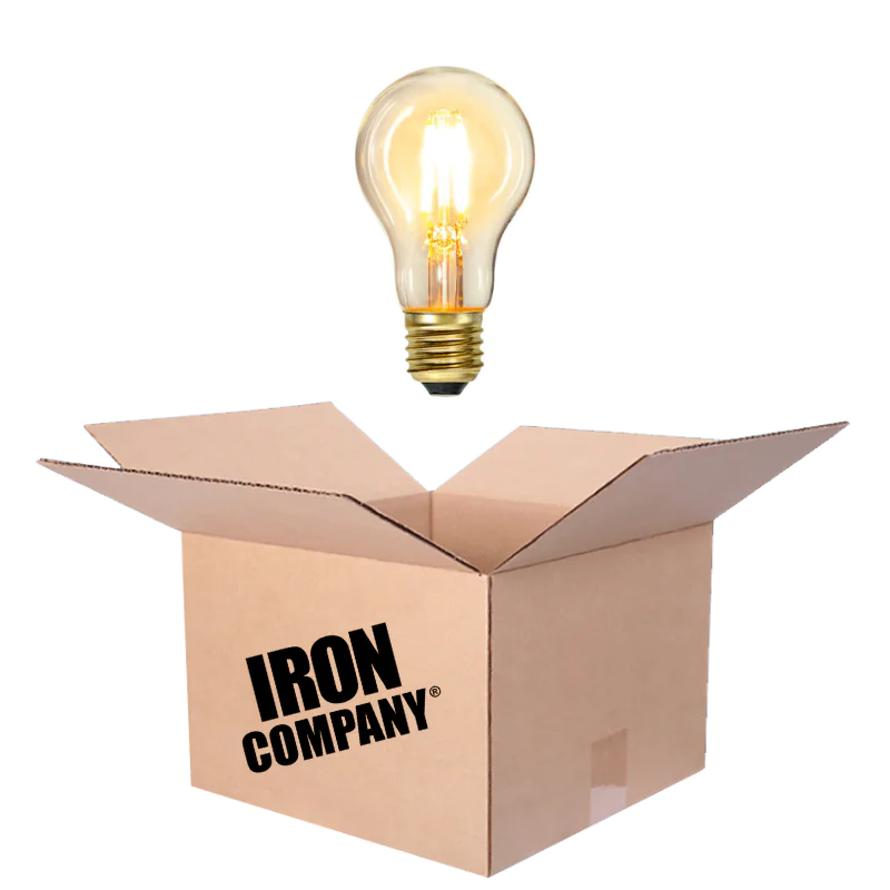 IRON COMPANY box with light bulb for training ideas