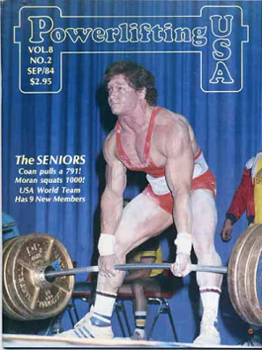 Ed Coan deadlifting 791 pounds at the 1984 USPF Nationals