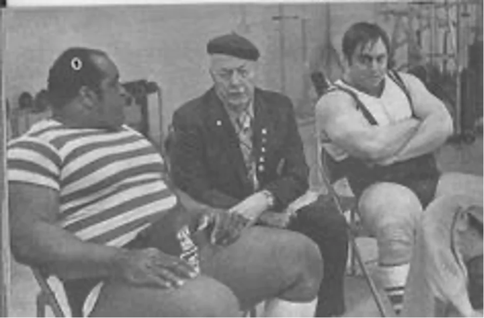Jim Williams, Bob Hoffman and John Kuc standing together