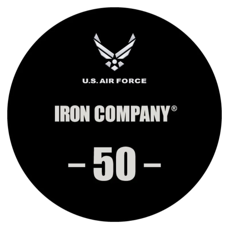 IRON COMPANY Urethane Barbells with Engraved Logo